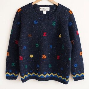 The Limited Multicolor Patterned Sweater